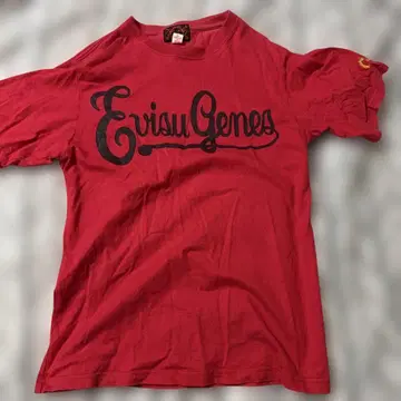 Evisu Genes 레드 티셔츠