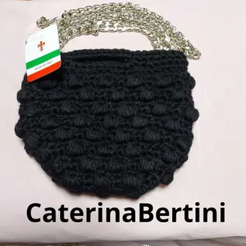 미사용 새상품 택 포함 Caterina Bertini 체인 숄더백