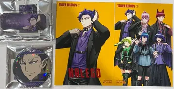 나베리우스 카루에고 타워 레코드 홀로그램 캔뱃지 혜택 네임 배지