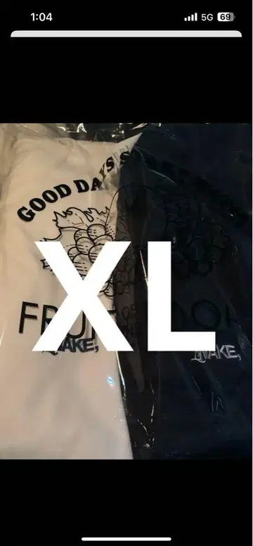 와이크 사포로 2P 티셔츠 XL