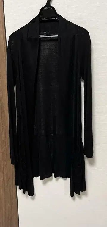 띠어리 블랙 가디건 S