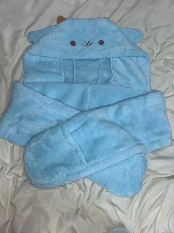 스토푸리 코론군 후드 부착 머플러