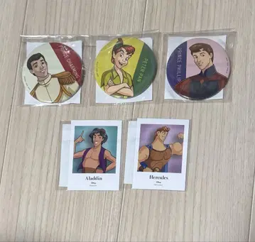 캐릭터 캔뱃지 5개 세트