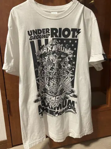 맥시멈 더 호르몬 Under Ground Riot 지하 폭동 L 사이즈