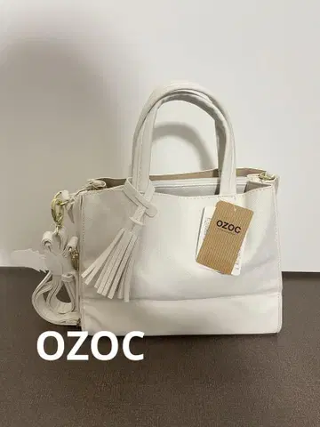 미사용 택 포함 OZOC 토트/숄더백 프린지