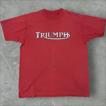 90s 트라이엄프 티셔츠 triumph 티셔츠 싱글 스티치 페이드