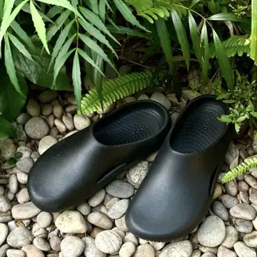 [Crocs] 샌들 멜로우 리커버리 크로그 블랙 크로그 샌들