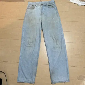 애플밤 "MARIA" STRAIGHT DENIM PANTS