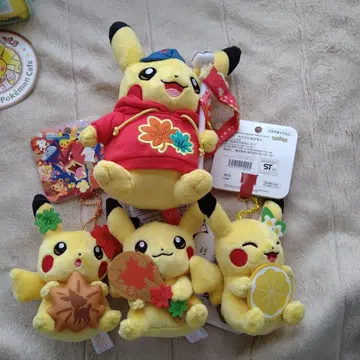 Pokemon 포켓몬 센터 오리지널 피카츄 봉제 인형 묶음 판매