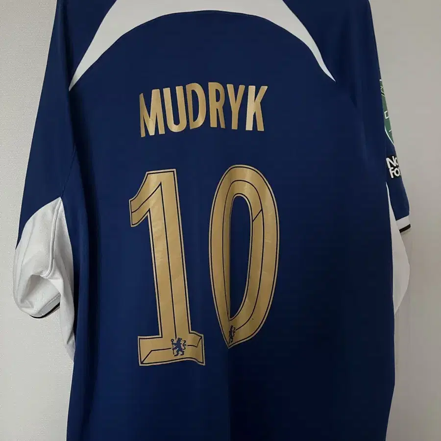 Mudryk uniform 23-24 Authentic クッション雑誌付 23-24 No.10 Mudryk Chelsea Home Authentic on Bunjang Global