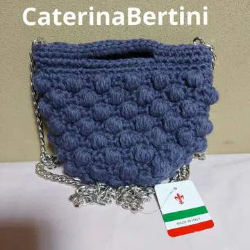 미사용 새상품 택 포함 Caterina Bertini 체인 숄더백