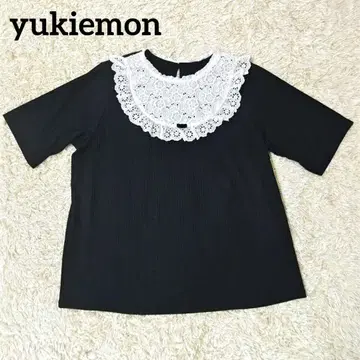 유키에몬 yukiemon 티셔츠 리브 새상품급 레이스 큰 사이즈 3L