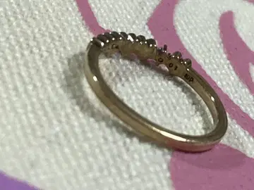 아가트 K10YG 하트형 다이얼링
