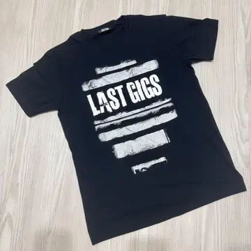 히무로 쿄스케 LAST GIGS 그래픽 티셔츠 블랙