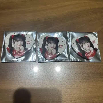 이코러브 사이토 키아라 토쿠베츄 캔뱃지