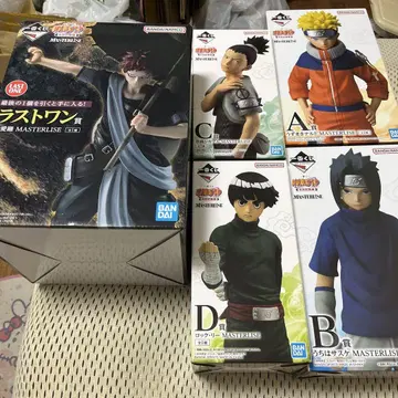 제일복권 NARUTO 5개 세트 A상 B상 C상 D상 라스트원상
