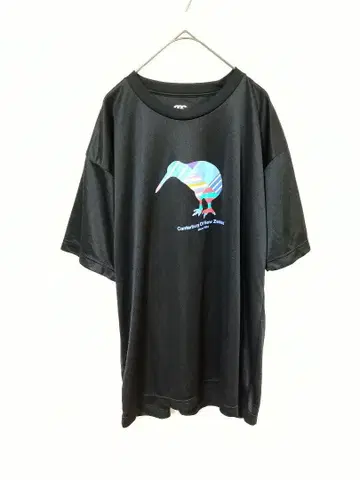 캔터베리 canterbury 티셔츠 남성용 XL 블랙 폴리에스테르 로고