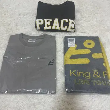 King & Prince 피스 트레이닝복 티셔츠 타월