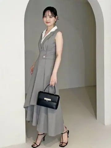 Snidel 레이어드 컬러 원피스