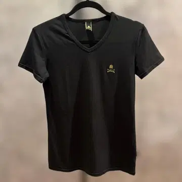 Roen V넥 티셔츠 블랙