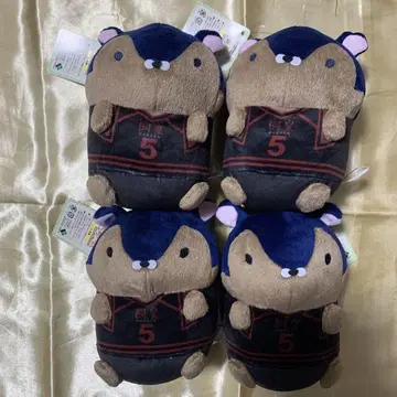 모치햄 모찌모찌 햄스터 컬렉션 봉제 인형 파랑 봉제 인형 쿠로코의 농구