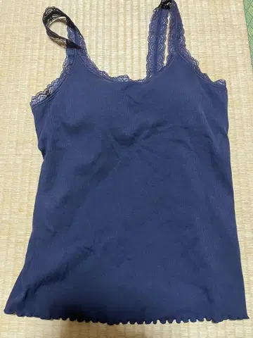 유니클로 네이비 XL 탱크탑 브라탑