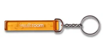 2개 세트 VAULTROOM 료칸 ROOM KEYCHAIN ORANGE