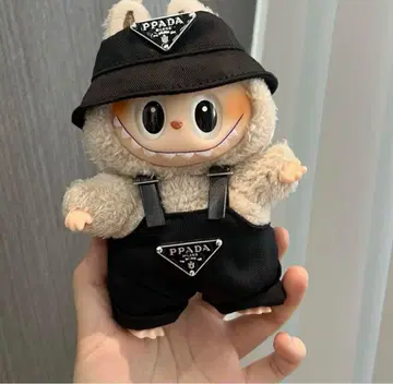 LABUBU 라부브 의류 2개 세트 블랙