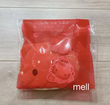 키티 SWEET 일광화상 키티 파우치 참&스티커