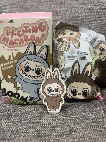 LABUBU Exciting Macaron 라부부 마카롱 Toffee