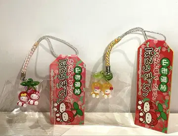 헬로키티 야마가타 한정 네츠케 스트랩 체리 2종