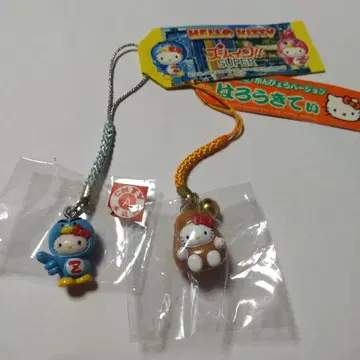 HELLO KITTY 도쿄 & 도치기 스트랩 2개 세트