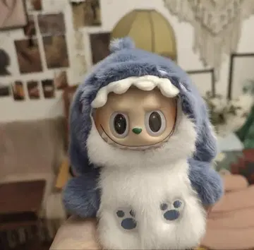 Popmart Labubu 라부부 상어 코스튬 샤크 의류