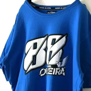 OLIVEIRA 88 MIGUEL 티셔츠 블루 파랑 구제 의류