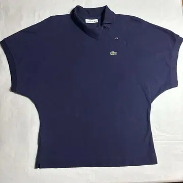 라코스테 LACOSTE 변형 기모노 슬리브 네이비 폴로 셔츠 36 사이즈