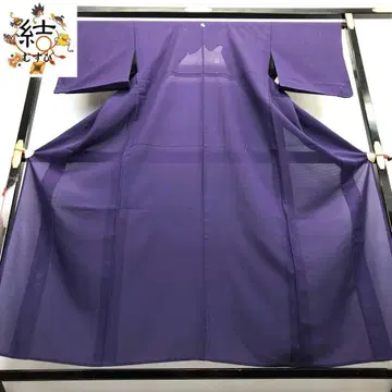 MK-1063 여름 기모노 명주 이로무지 보라색