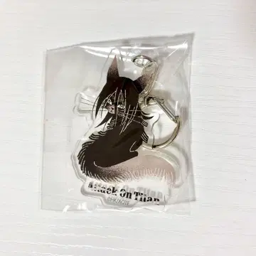 진격의 거인 블랙 고양이 디자인 엘렌 아크릴 키링