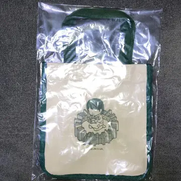 요시타케 신스케 기이쿠노야 서점 콜라보 토트백 그린 도서벌레