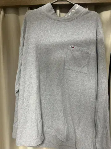 TOMMY JEANS 릴랙스 핏 트레이닝복 XL 그레이