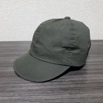 NINE TAILOR Lymington Cap 캡 카키 소가죽 벨트