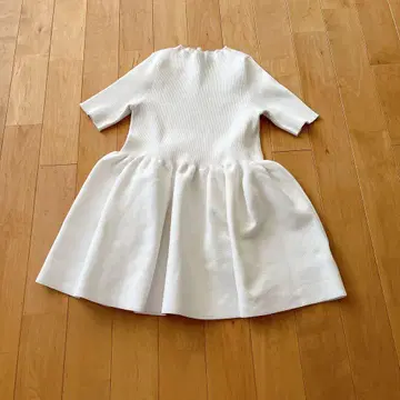 유나이티드 애로우즈 페플럼 반팔 니트