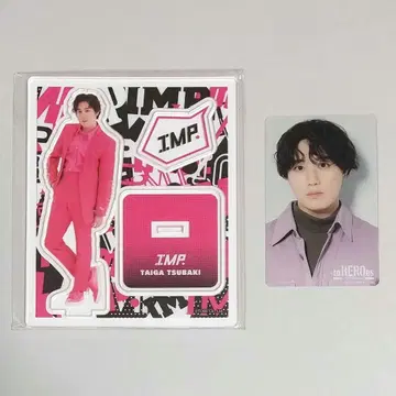 IMP. 아크릴 스탠드 클리어 카드 츠바키 타이가