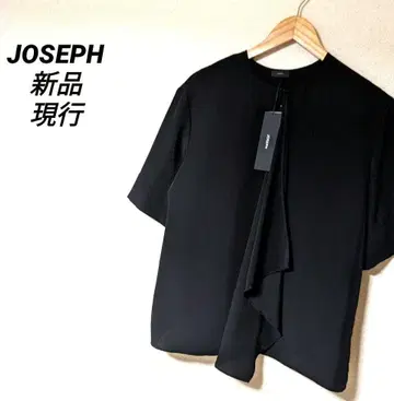 JOSEPH 셔츠 여성용 블라우스 프릴 조셉 반팔 히라사마 셔츠