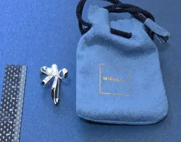 MIKIMOTO 실버 브로치