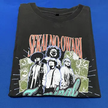 SEKAINOOWARI terminal tour 티셔츠 XL 세카오와