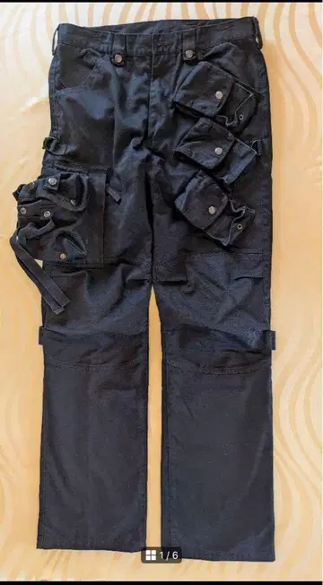 00s AVIREX PDW 본지티 기믹 팬츠 y2k 밀리터리