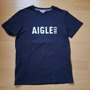 AIGLE 티셔츠 S 사이즈 (여성용 L) 네이비