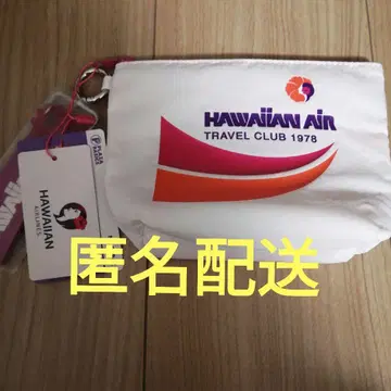 PLAZA 하와이안 항공 미니 파우치 플라자 하와이안 에어라인 하와이