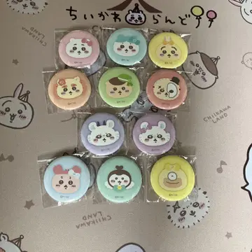 치이카와 마지카루 치이카와 오카오 매트 캔뱃지 (총 11종)