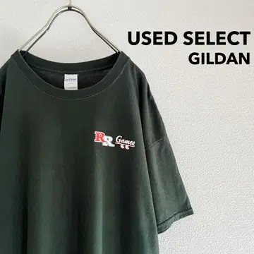 구제 의류 "GILDAN" RR Games 프린트 티셔츠